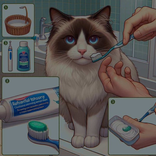 Comment instaurer une routine de brossage des dents pour un chat Ragdoll récalcitrant ?